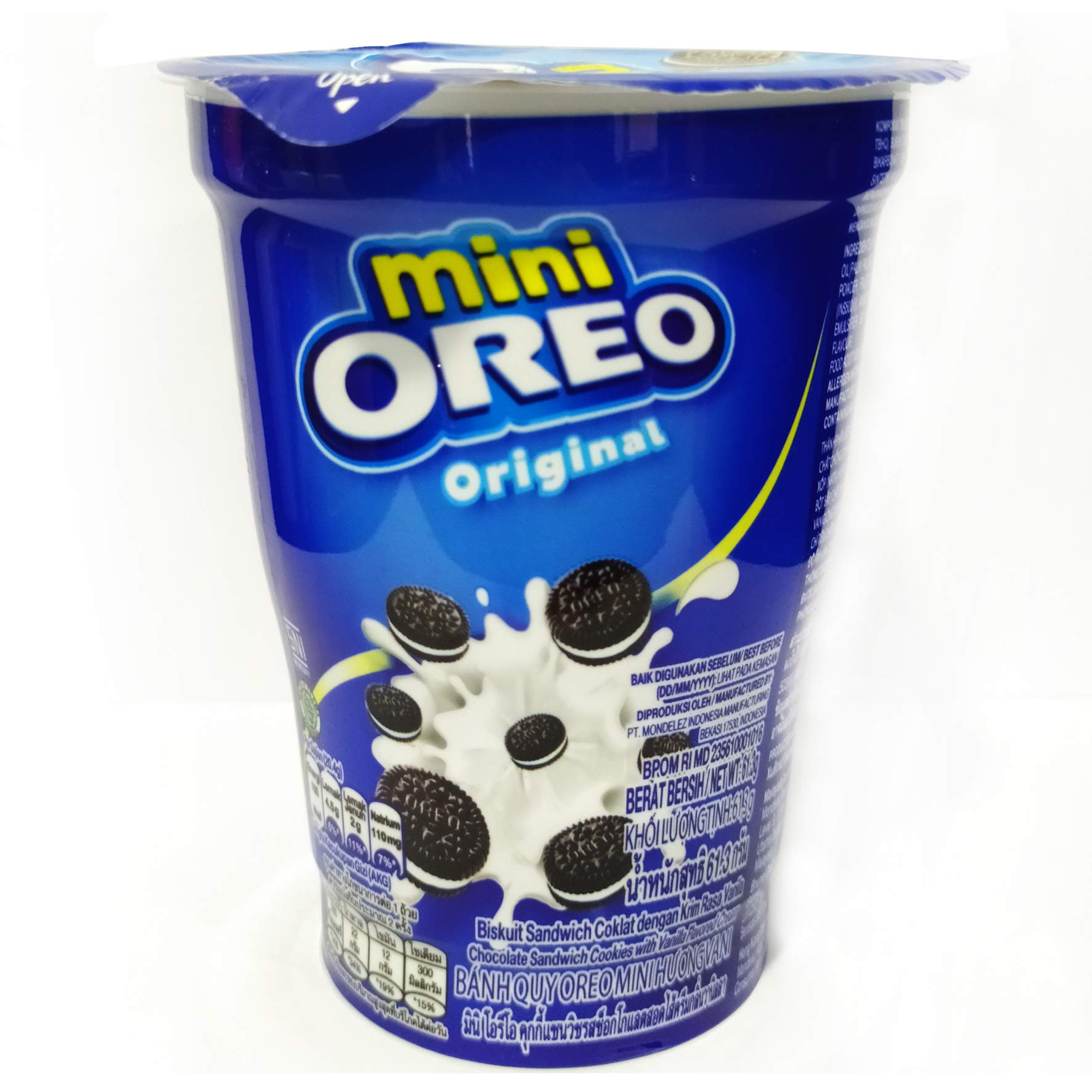 Oreo Mini Original Vanilla Cookies Cup - 61.3g