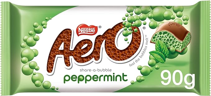 Aero Peppermint Chocolate Sharing Bar - 90g - Greens Essentials