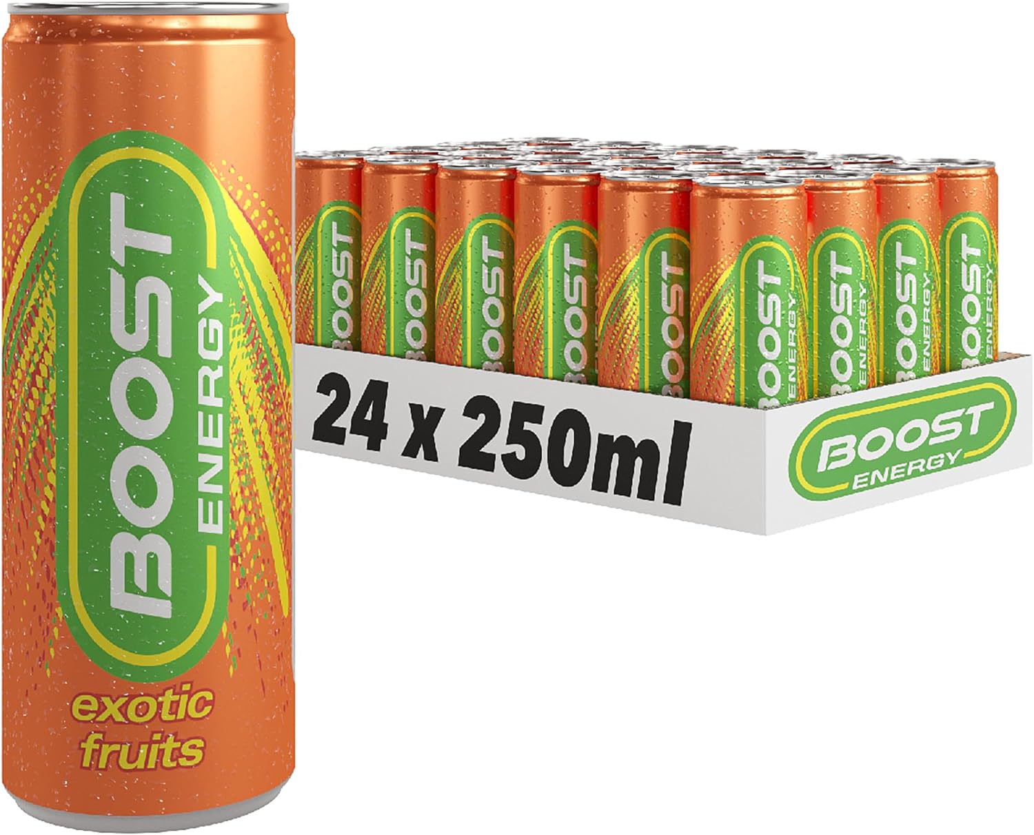 Boost Energy Exotic Fruits - 250ml - Case of 24