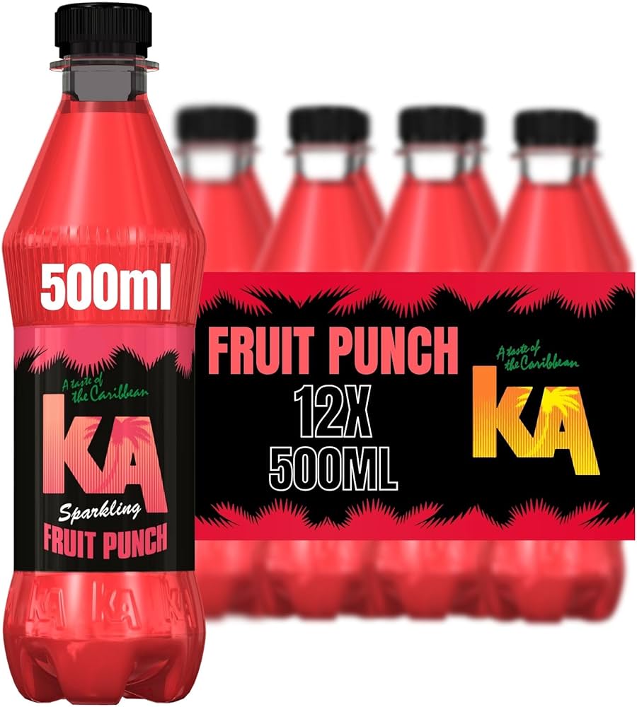 KA Sparkling Fruit Punch - 500ml Case of 12