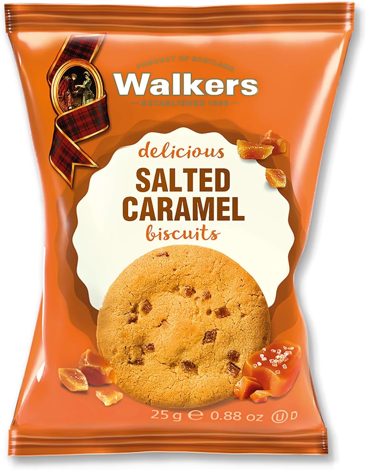 Walkers Salted Caramel Biscuits - 25g