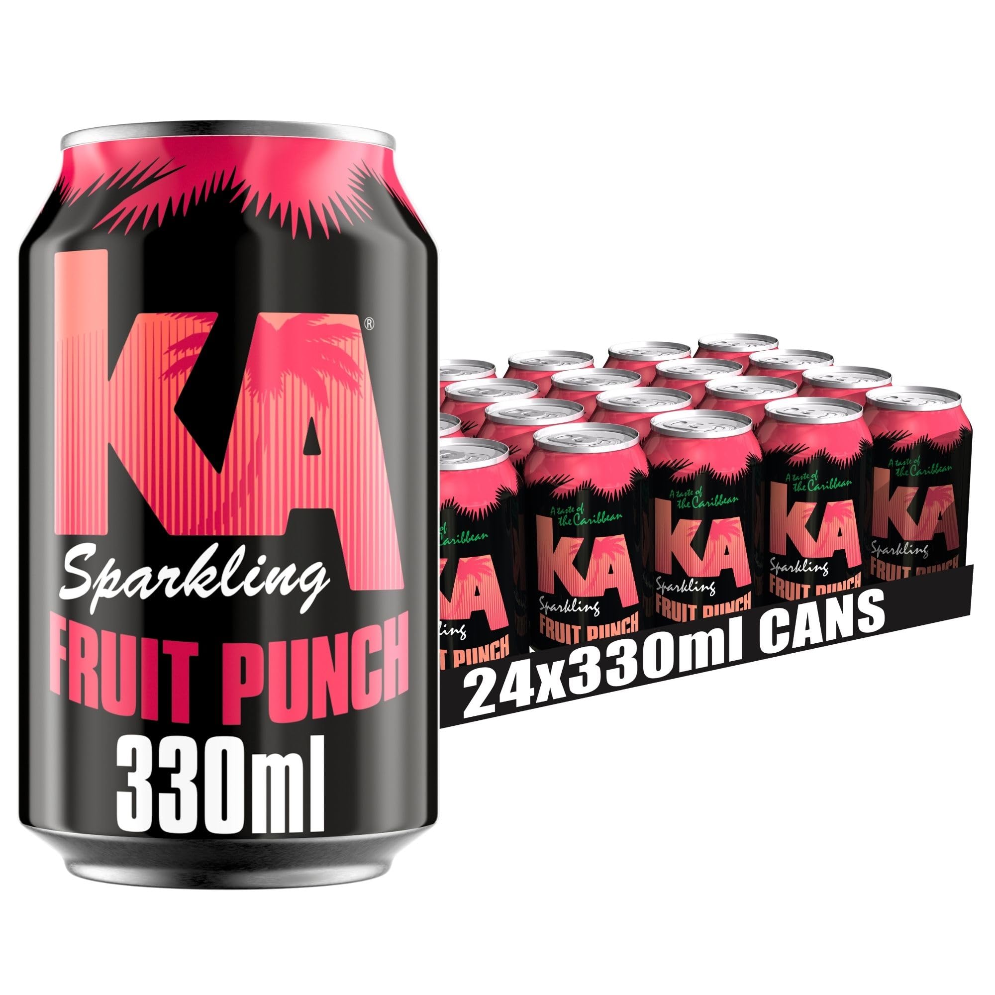 KA Sparkling Fruit Punch - 330ml Case of 24