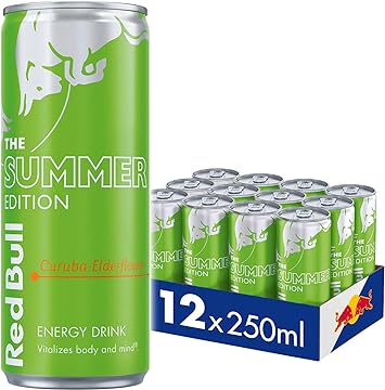 Red Bull Summer Edition Curuba Energy Drink - 250 - Case of 12