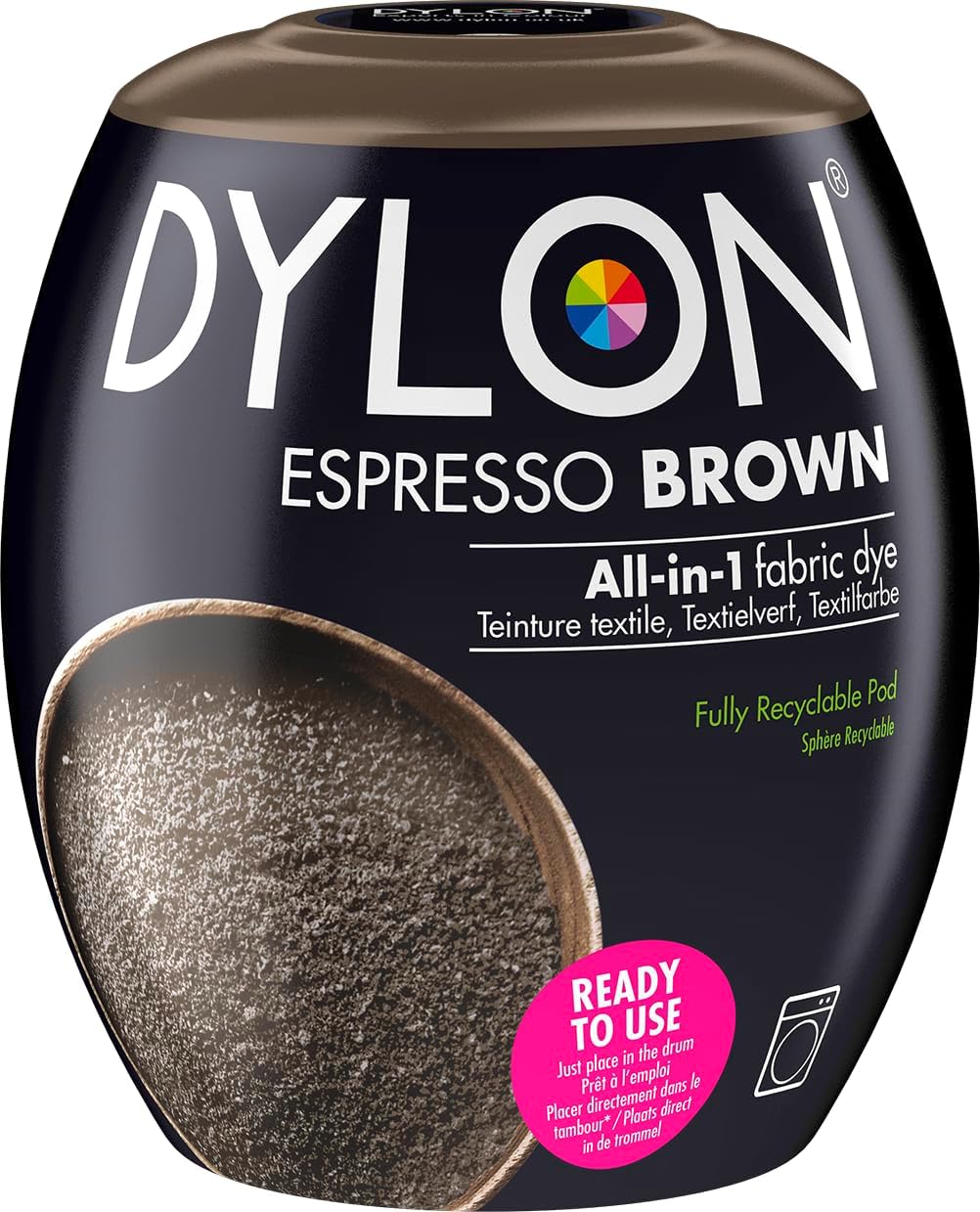 Dylon Fabric Dye Espresso Brown