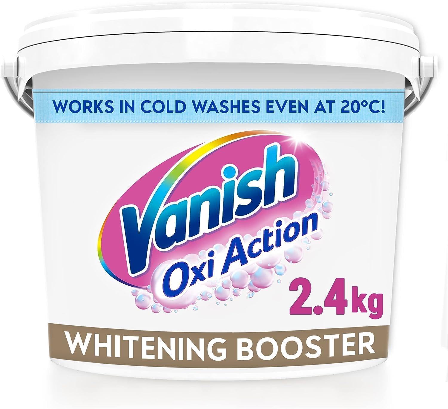 Vanish White Gold Oxi Action Stain Remover Powder - 2.4kg