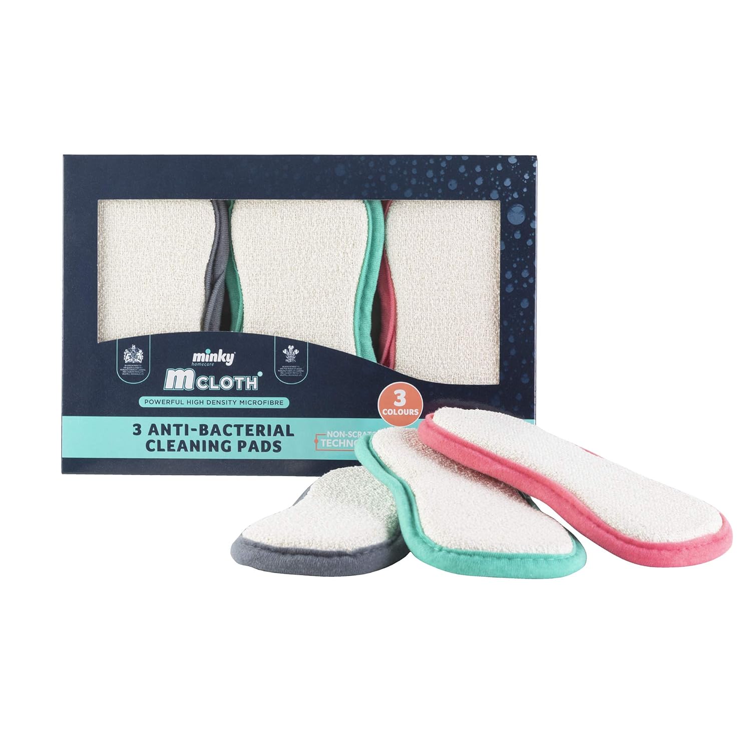 Minky Mcloth Anti-Bacterial Cleaning Pad