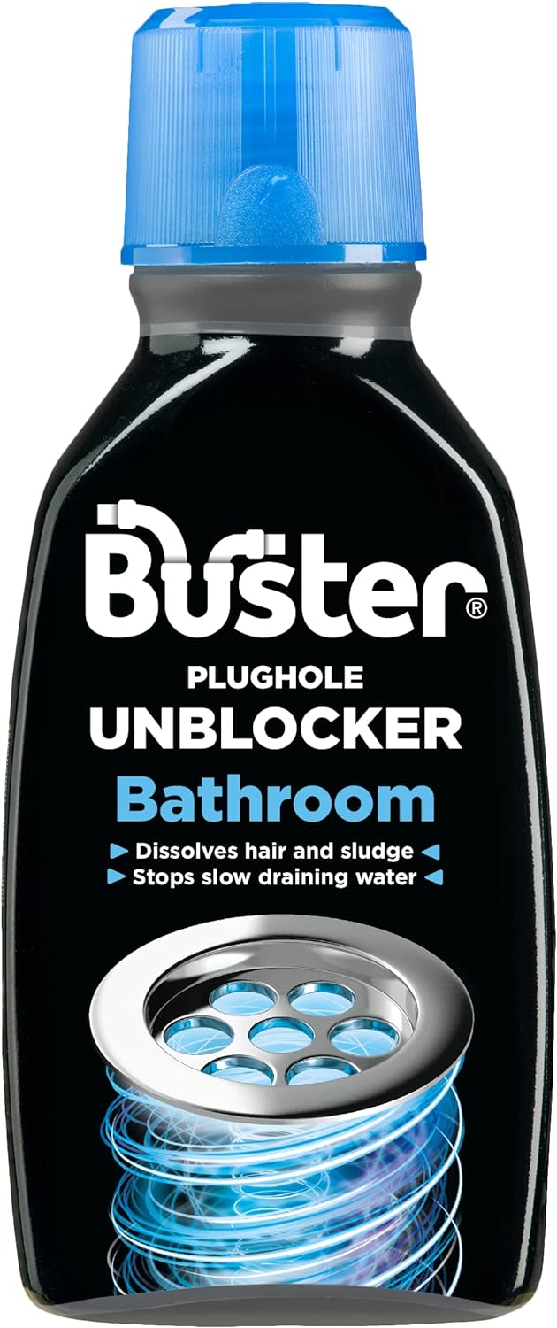 Buster Bathroom Plughole Unblocker - 300ml