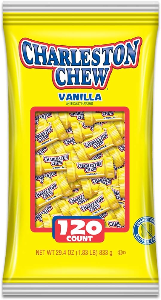 Charleston Chew Vanilla Big Bag - 833g
