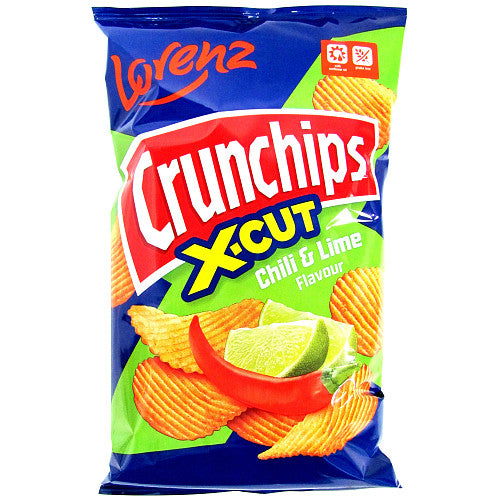 Lorenz Crunchips X-Cut Chili & Lime - 75g