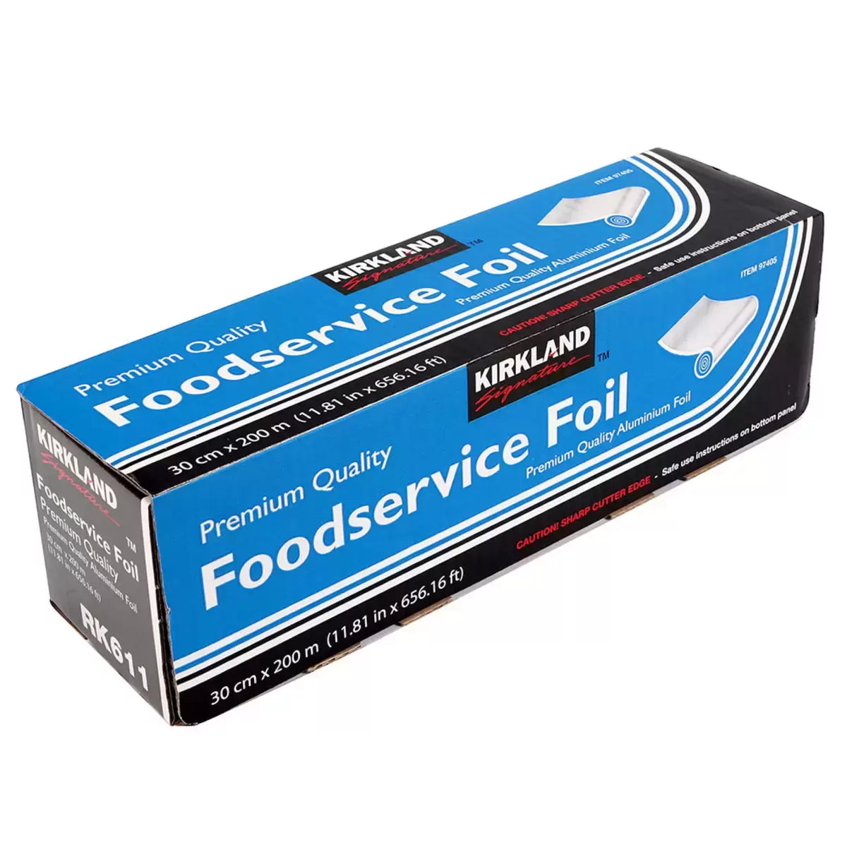 Kirkland Signature Premium Quality Foodservice Aluminium Foil - 30cm x 200m