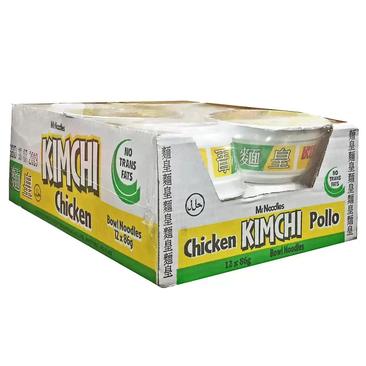 Mr Noodles Kimchi Chicken 86g - Pack of 12