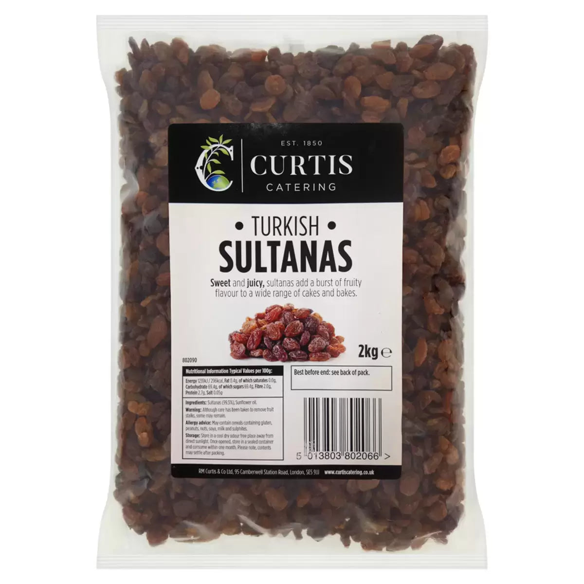 Curtis Sultanas - 2kg