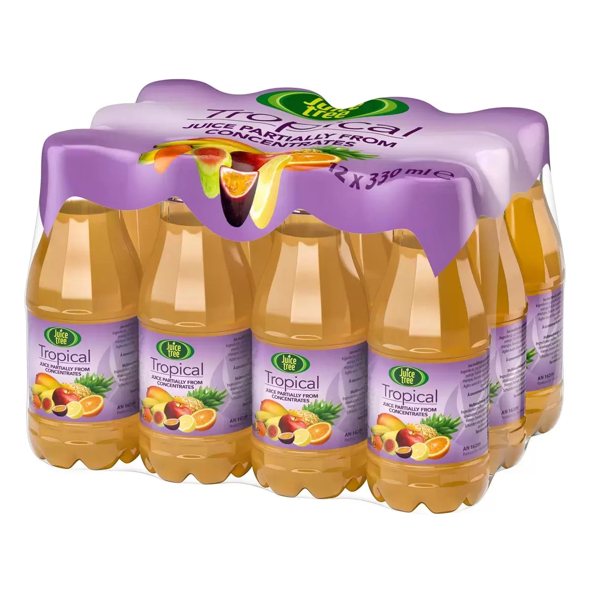 Juice Tree Tropical Juice 330ml - Pack of 12