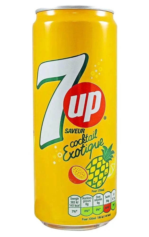 7UP Saveur Cocktail Extique - 330ml - Greens Essentials