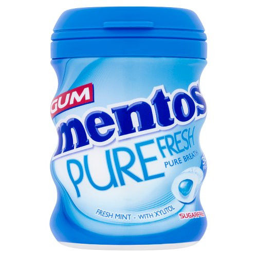 Mentos 35 Gum Pure Fresh Fresh Mint Bottle - 70g