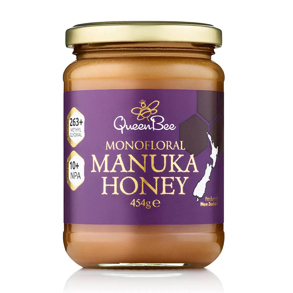 Queen Bee Manuka Honey 263+ MGO - 454g