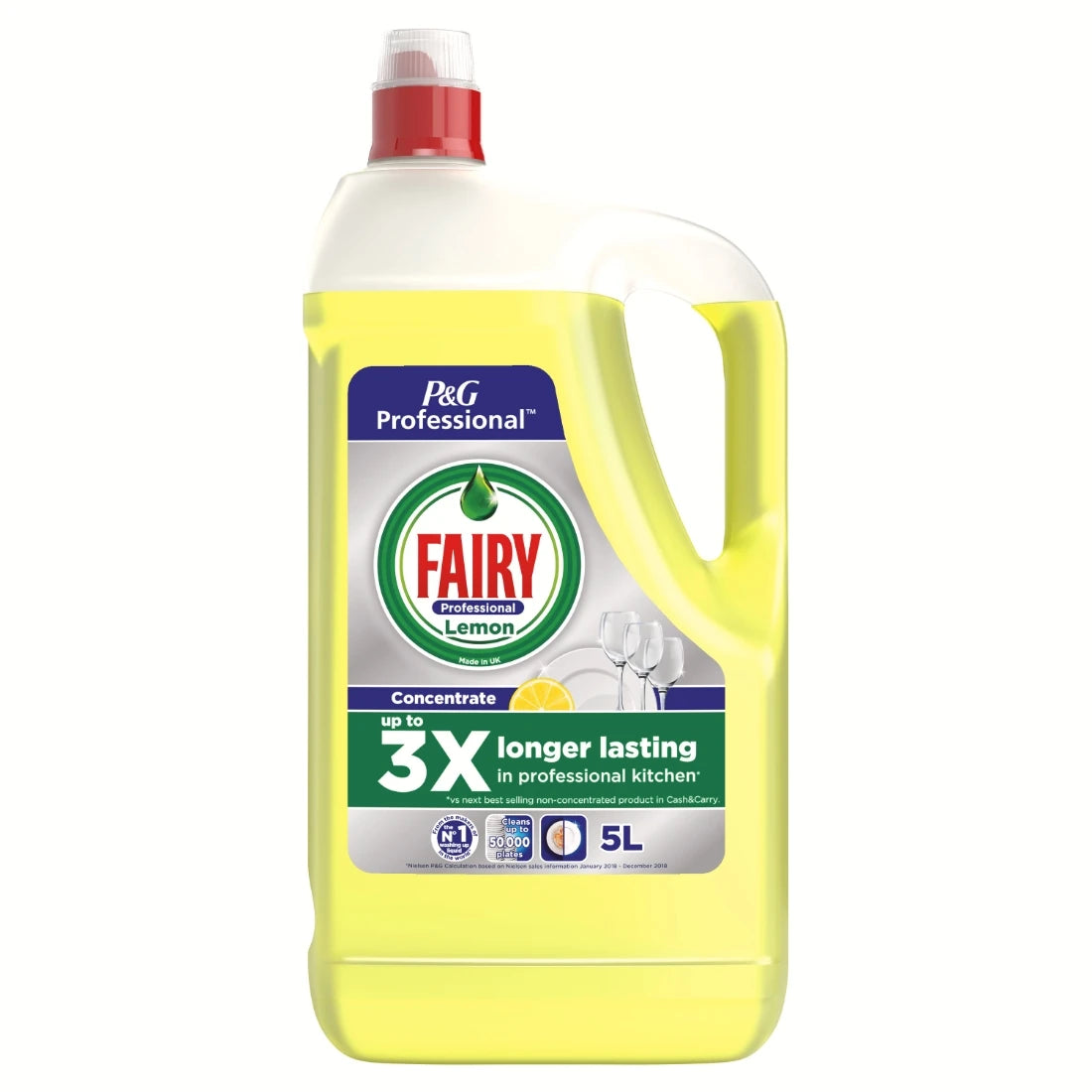 Fairy Professional Washing Up Liquid Lemon - 5 Litres