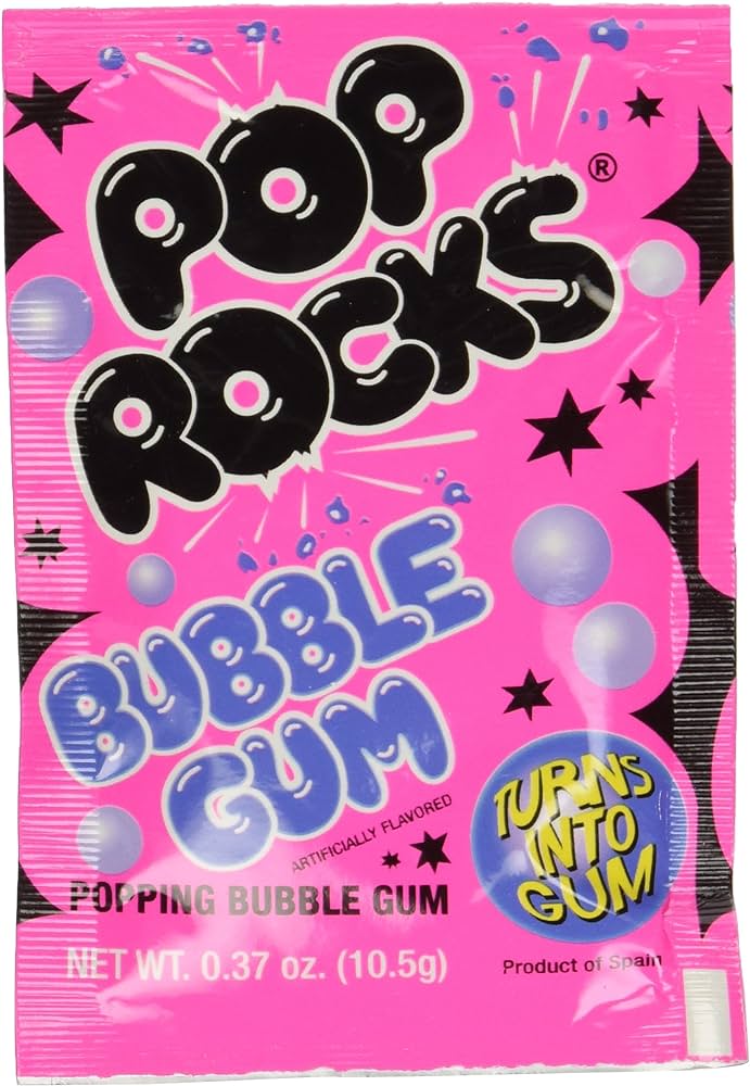 Pop Rocks Bubblegum - 9g