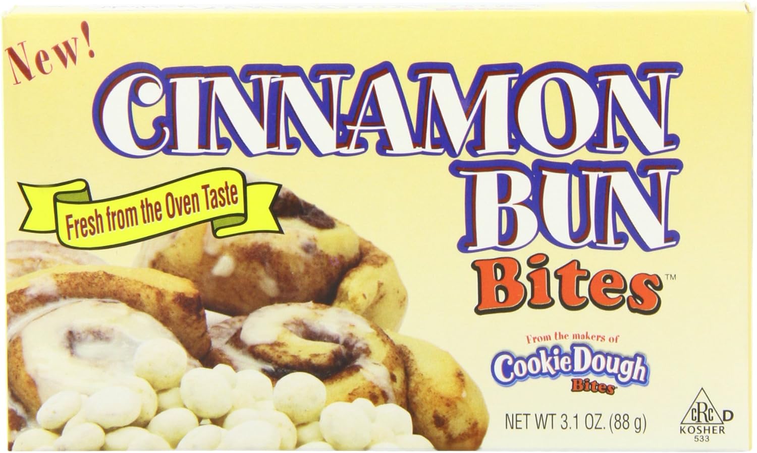 Cookie Dough Bites Cinnamon Bun - 88g