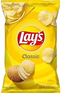 Lay's Cheddar & Sour Cream Potato Chips - 184.2g