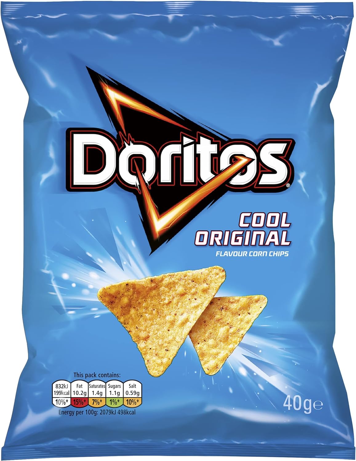 Doritos Cool Original Tortilla Chips Crisps - 40g