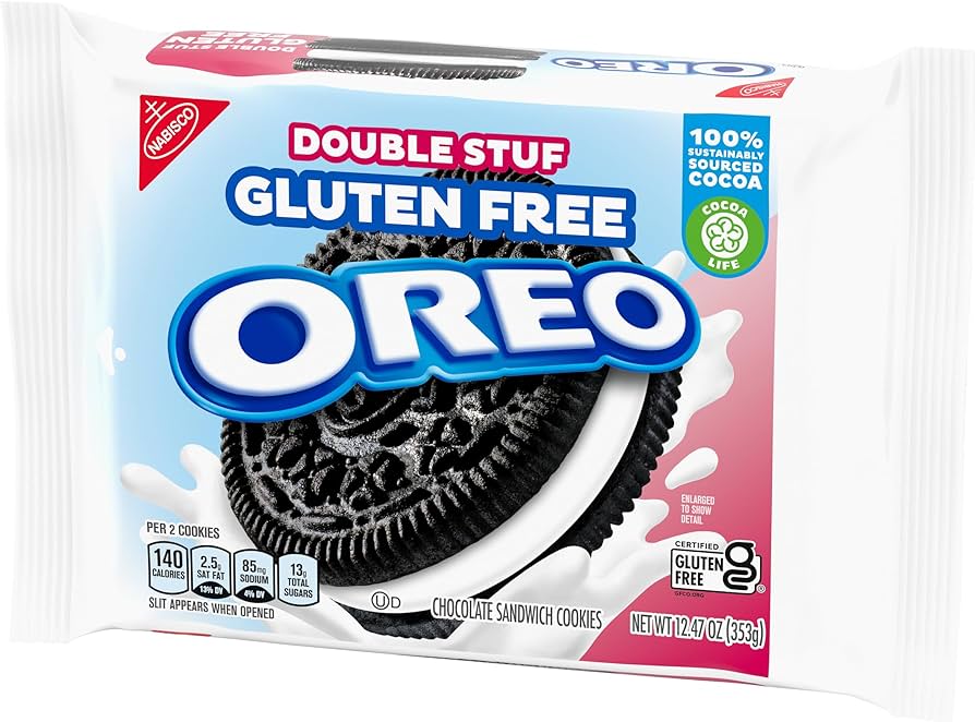 Oreo Gluten Free Double Stuf Cookies - 353g
