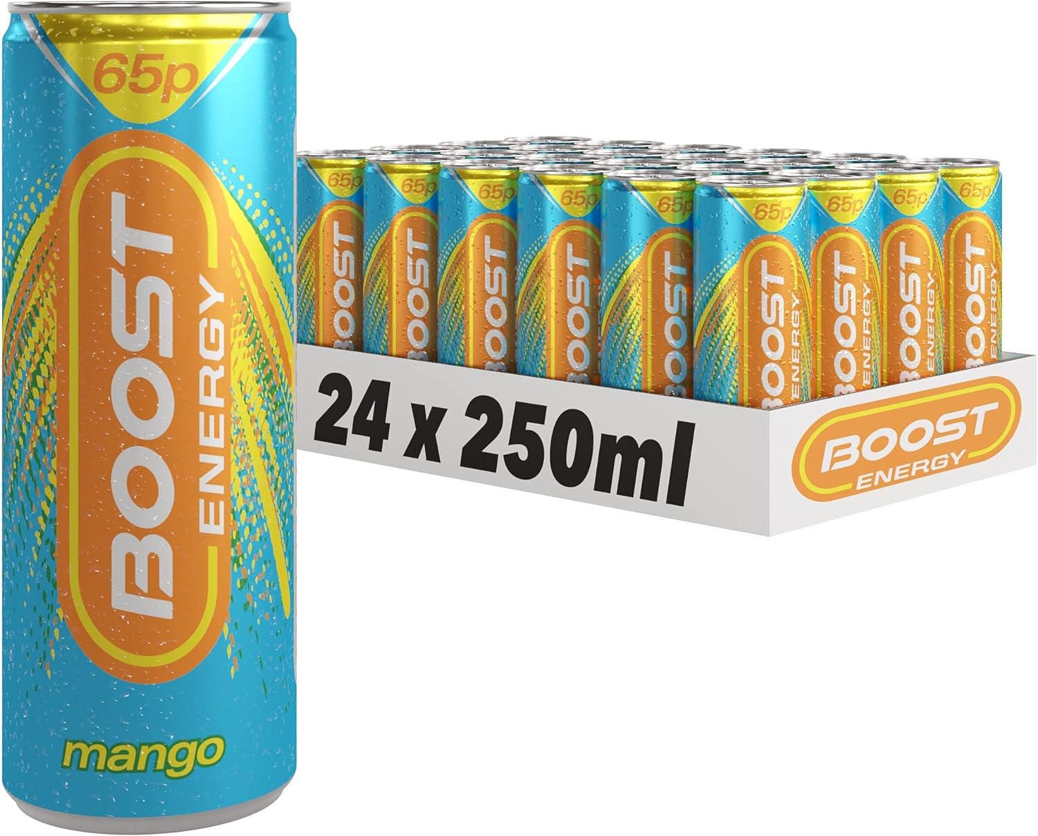 Boost Energy Drink Mango - 250ml - Case of 24
