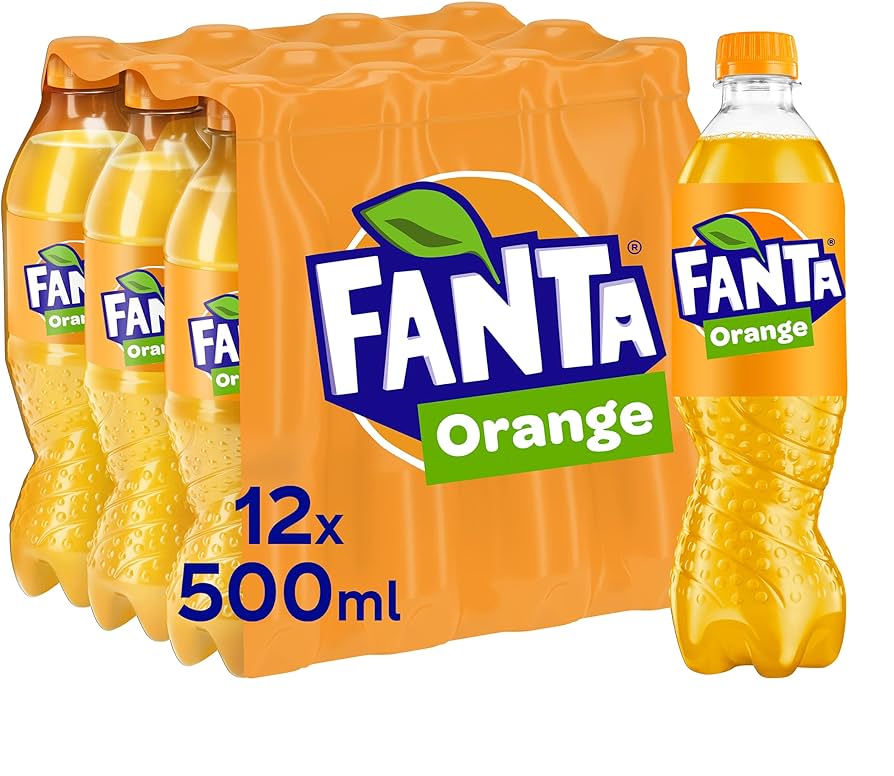 Fanta Orange Bottle - 500ml Case of 12