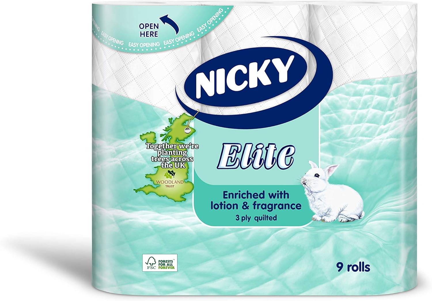 Nicky White Toilet Roll