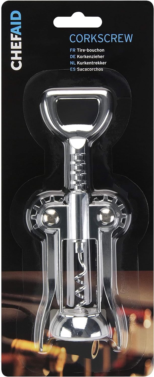 Chef Aid Chrome Corkscrew