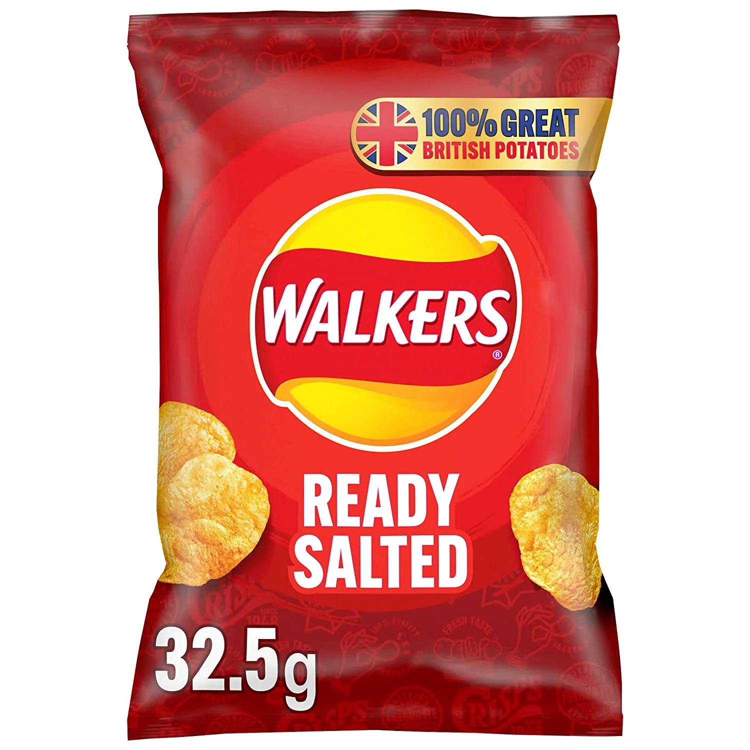 Walkers Ready Salted Crisps - 32.5g