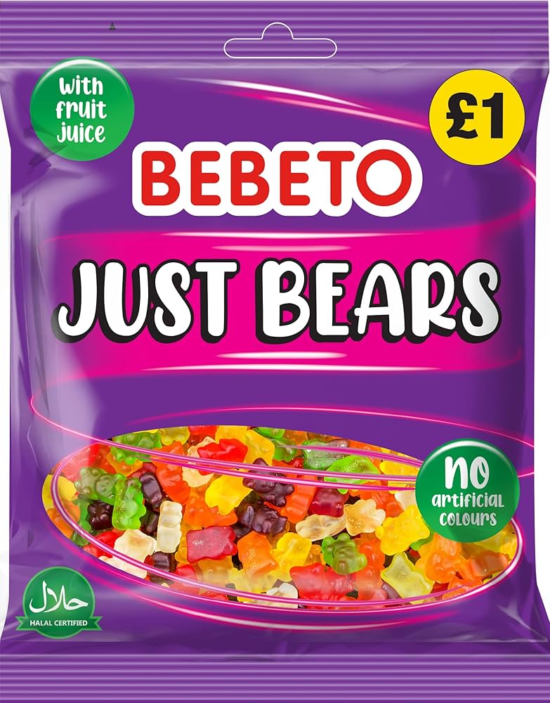 Bebeto Just Bears - 150g - Pack of 10