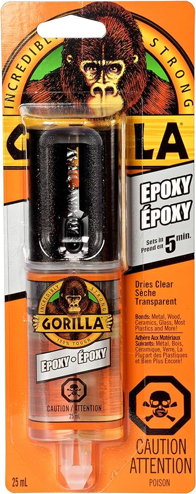 Gorilla Epoxy Syringe - 25ml