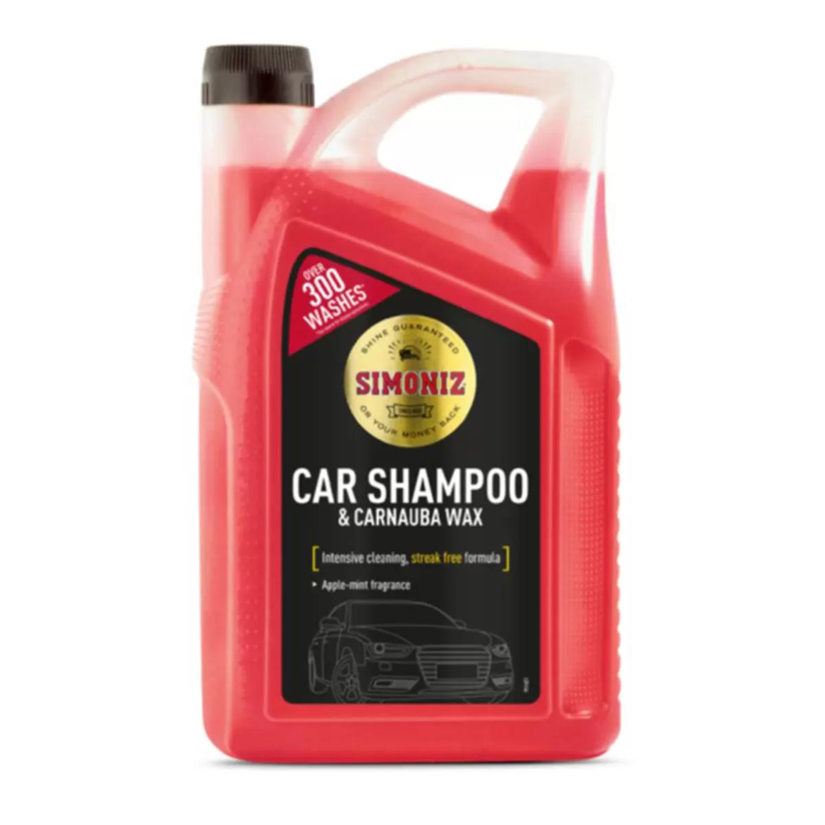 Simoniz Car Wash Shampoo & Carnauba Wax - 5L