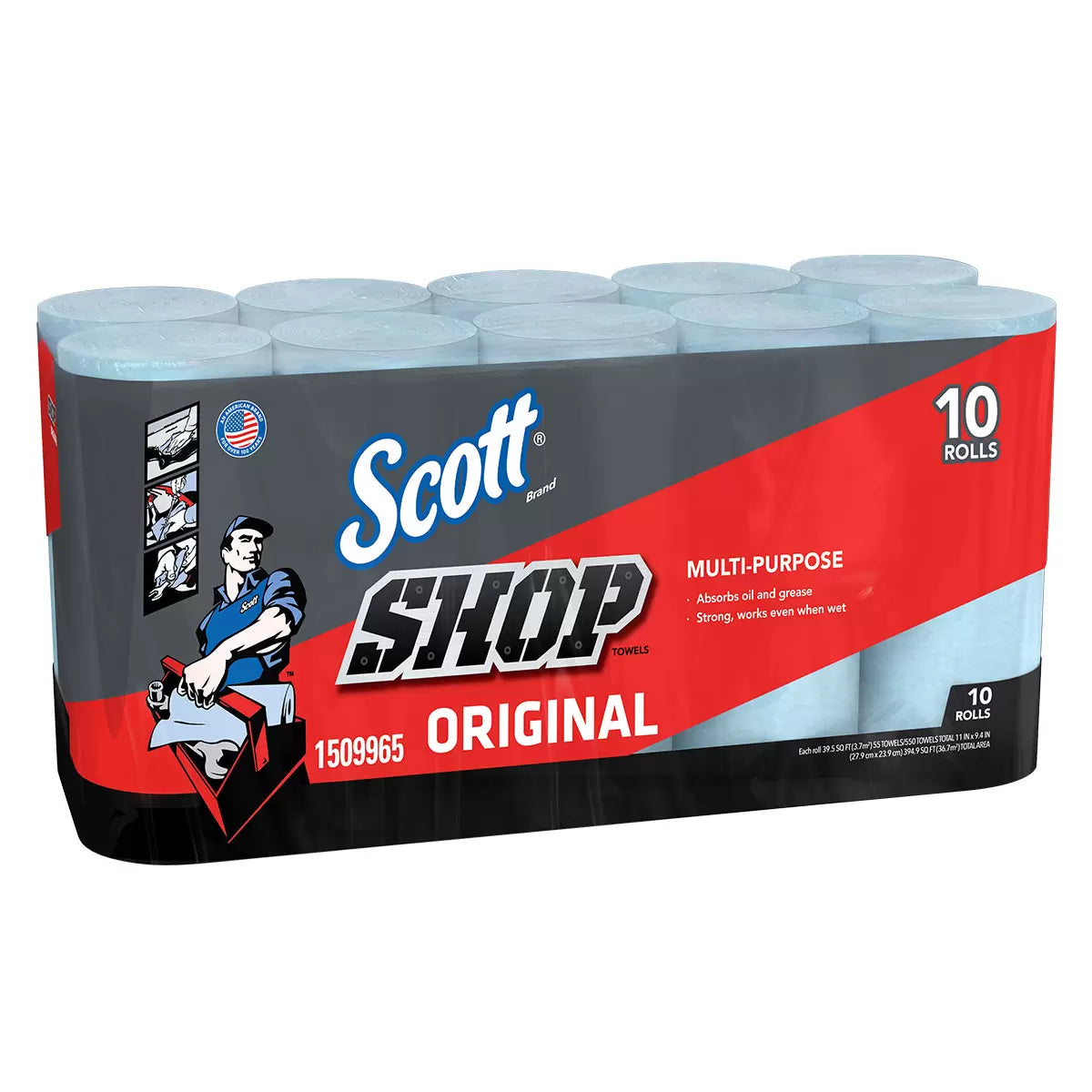 Scott Shop Multipurpose Towels - Pack of 10