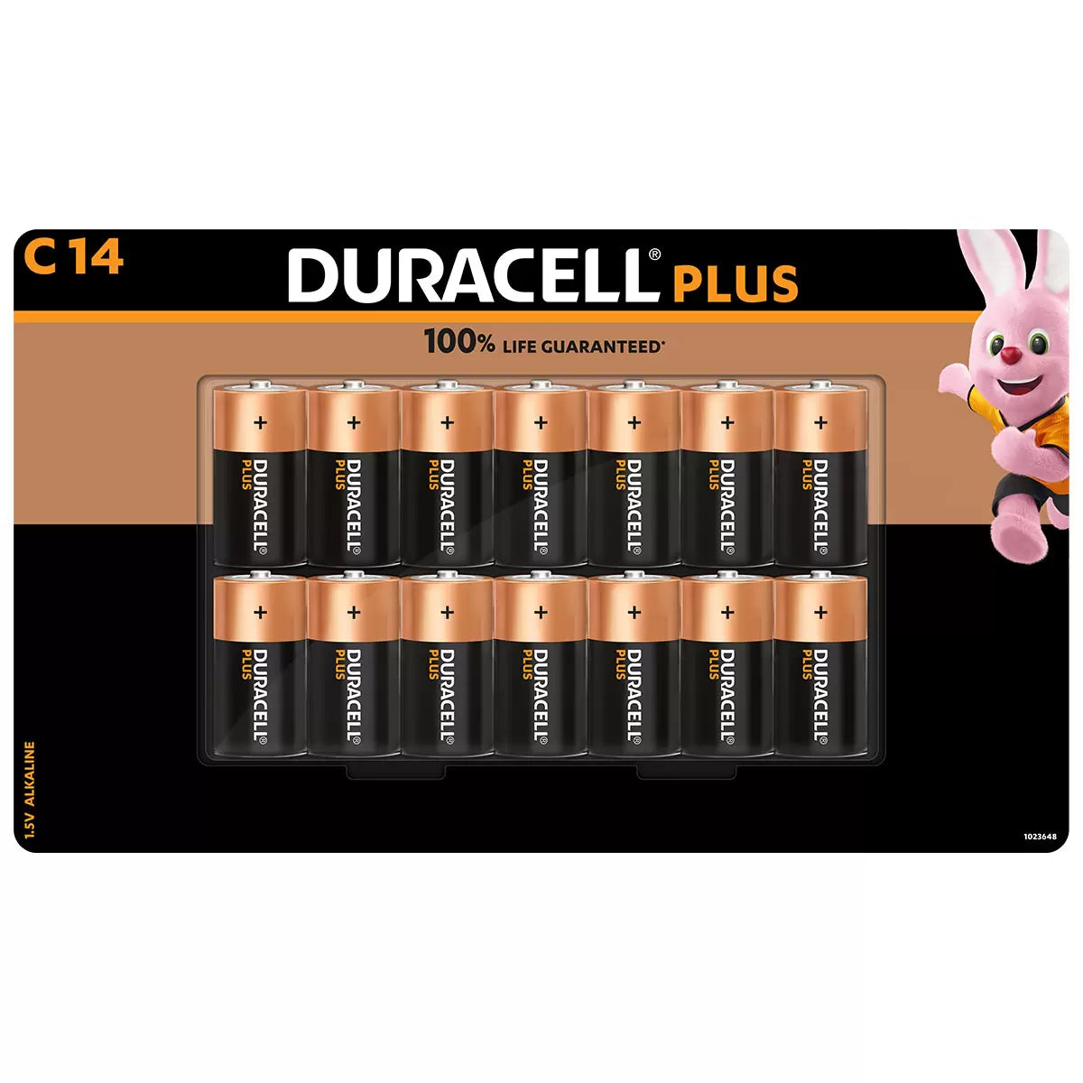 Duracell Plus Power C Battery - Pack of 14
