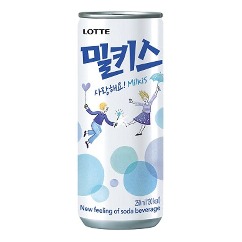 Lotte Milkis Soda Drink Yogurt Flavor - 250 ml