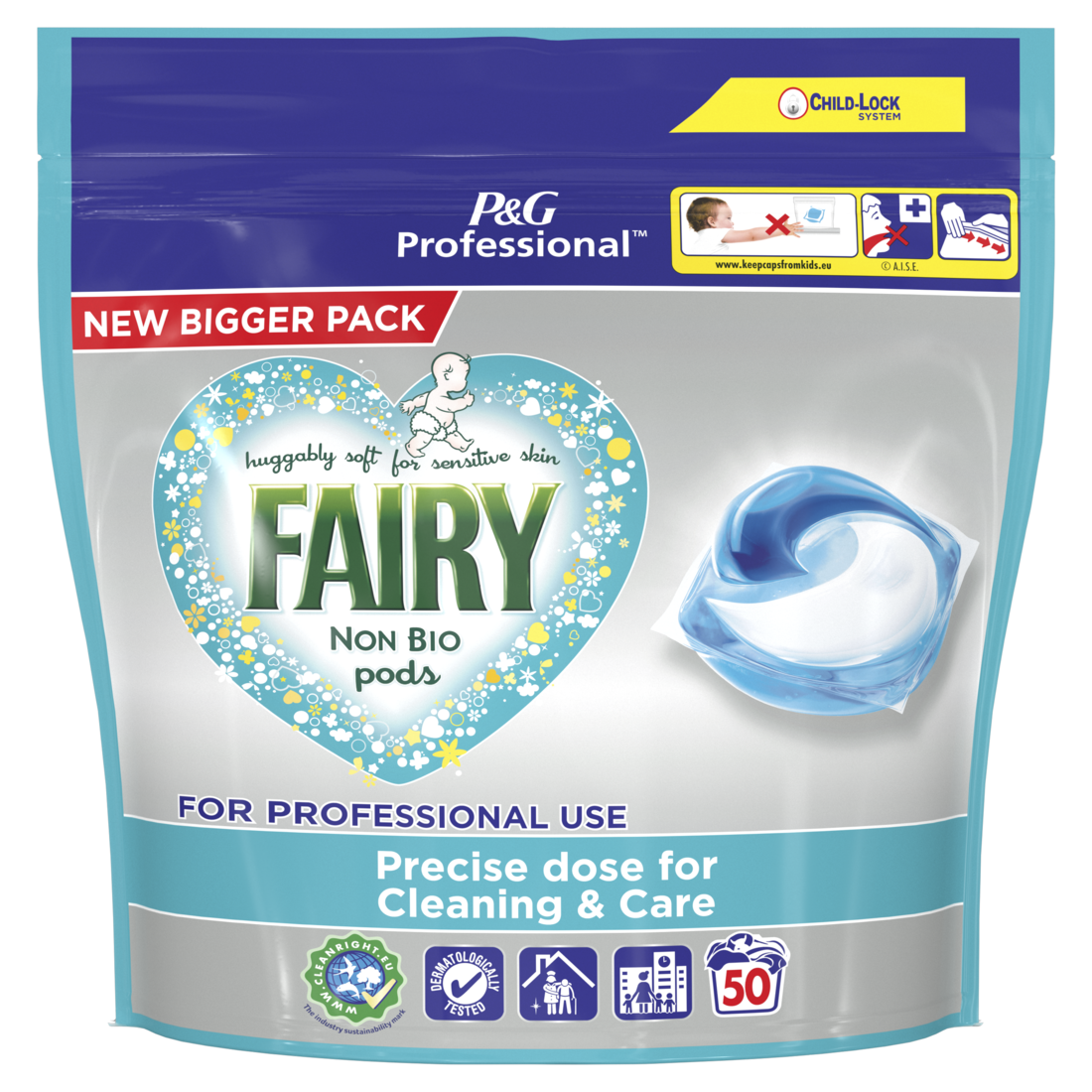 Fairy Professional Laundry Liquipods Non-Biological - 50 Pods