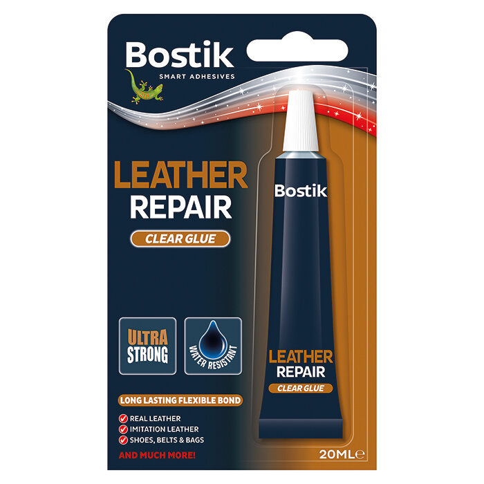 Bostik Leather Repair Clear Glue - 20ml