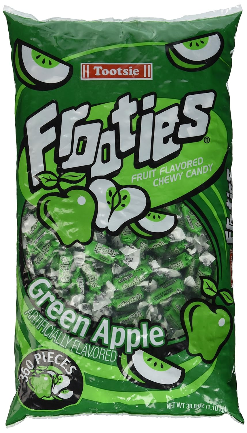 Tootsie Frooties Bag Green Apple - 1100g