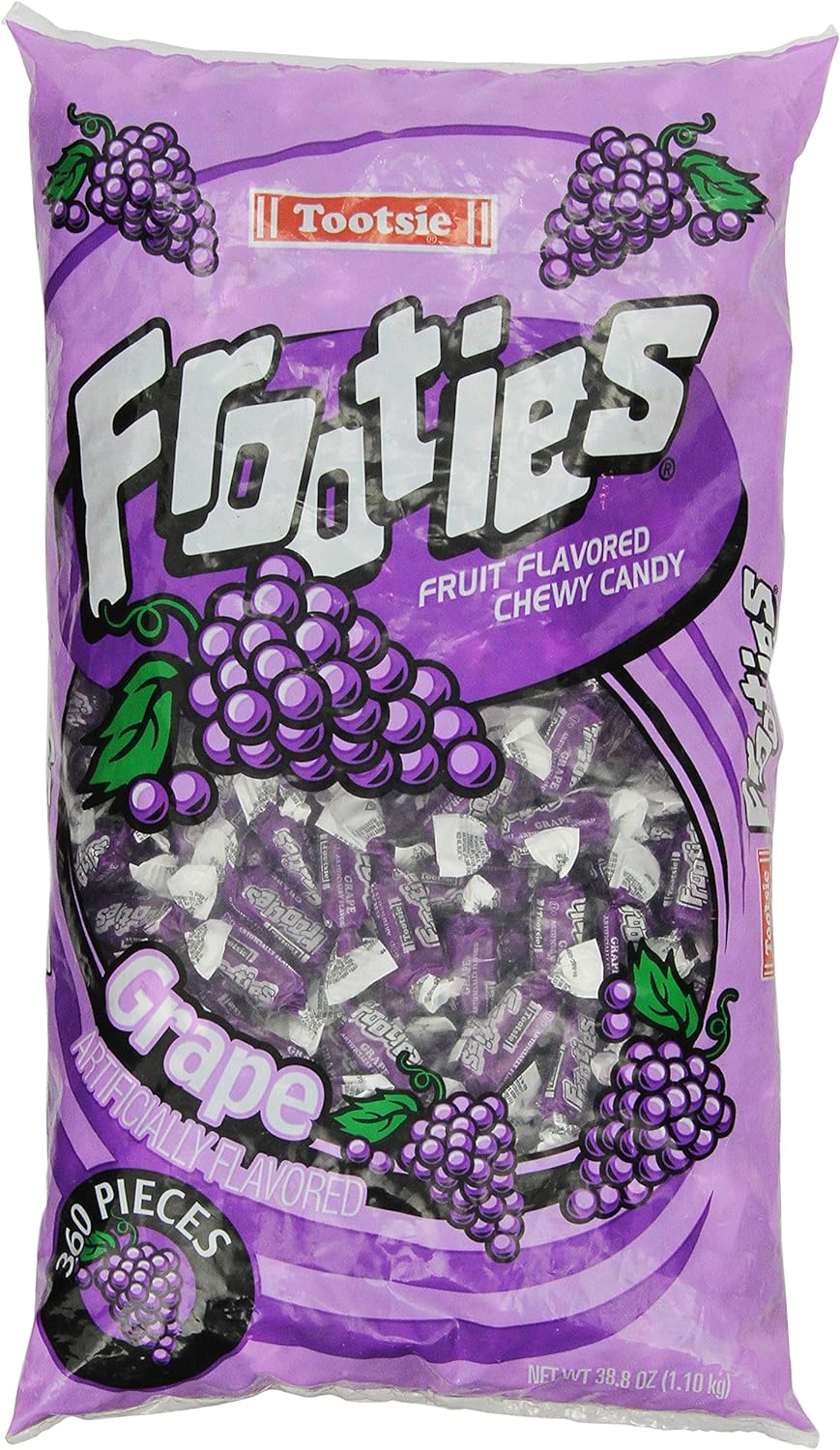 Tootsie Frooties Bag Grape - 1100g