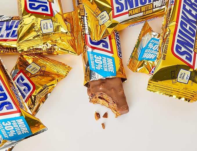 Snickers Protein Peanut & Caramel Milk Chocolate Bar - 47g