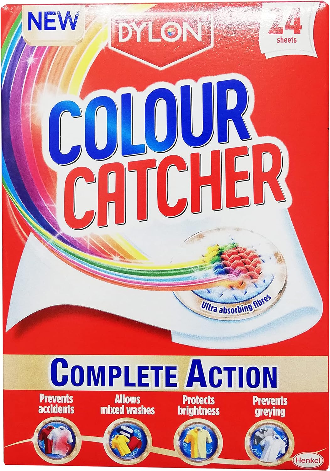 Dylon Colour Catcher Max Protection Sheets - Pack of 24