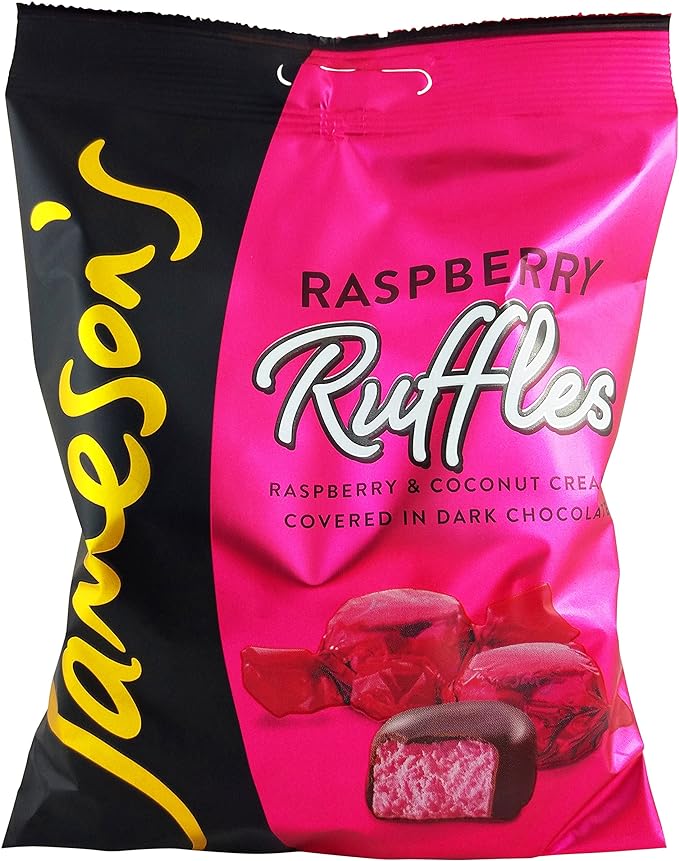 Jameson's Raspberry Ruffles Bag - 135g