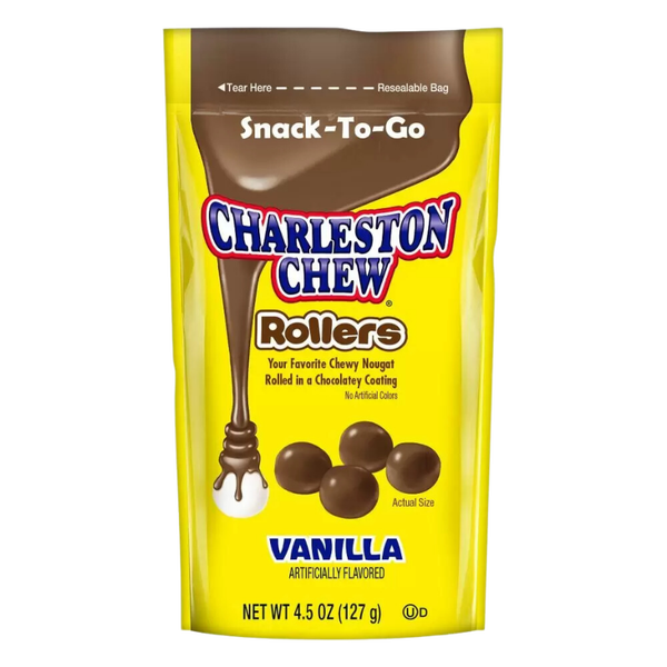 Charleston Chew Vanilla Rollers Bag - 127g