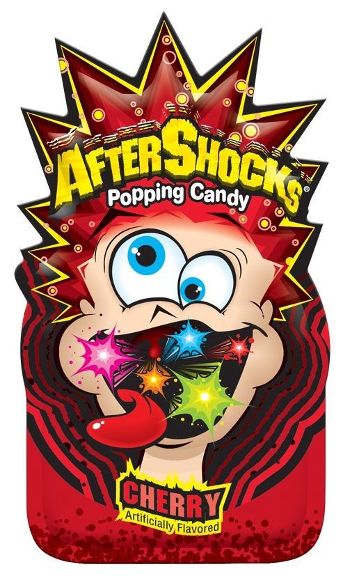 Aftershocks Cherry Popping Candy - 9.3g