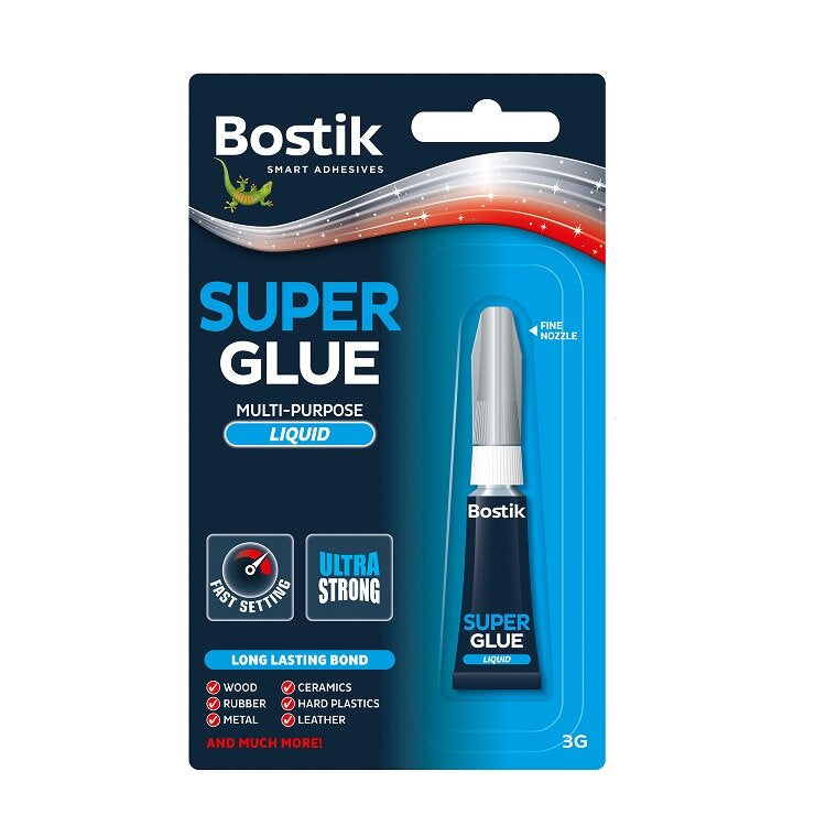 Bostik Super Glue Original Tube - 3g
