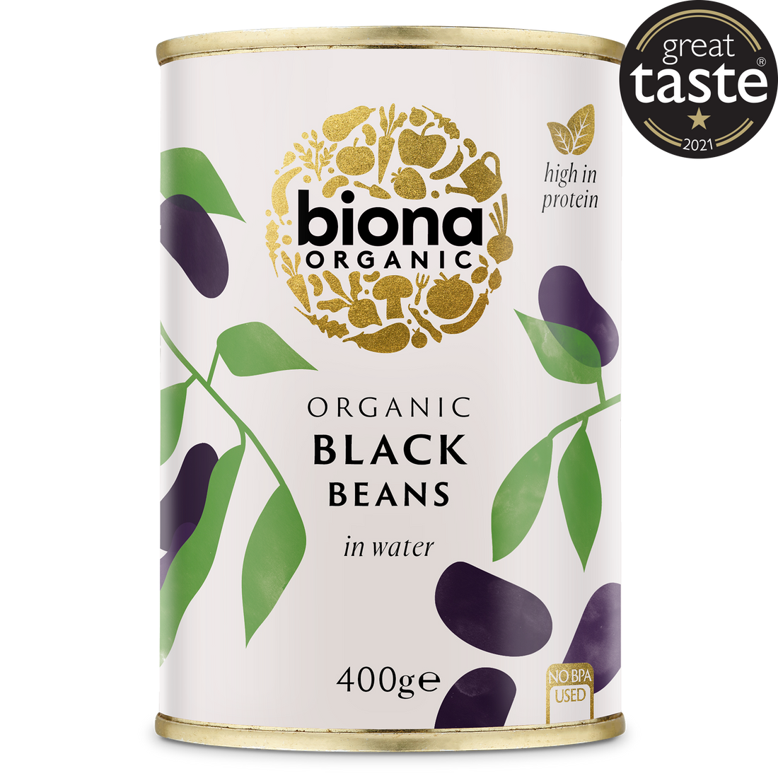 Organic Biona Black Beans - 400g