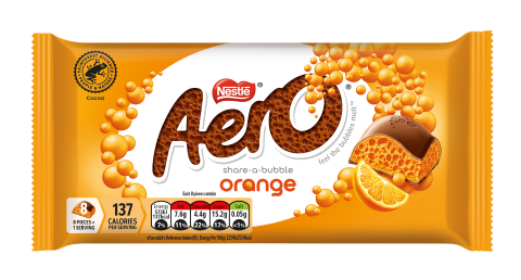 Aero Orange Chocolate Sharing Bar - 90g