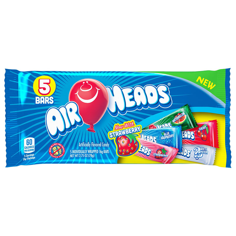 Airheads 5 Bar Pack - 78g - Greens Essentials